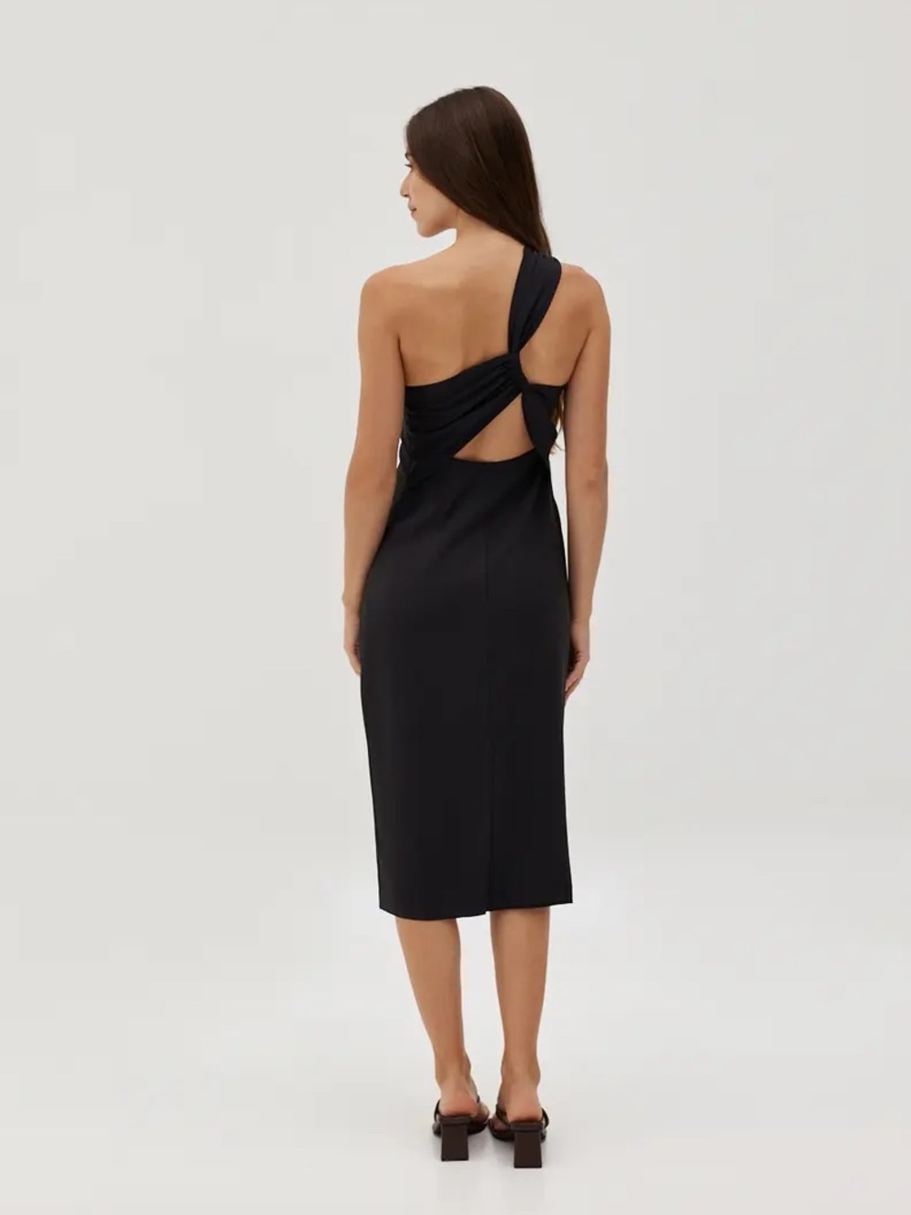Kristina Padded Twist Back Dress